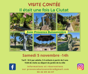 Visite contée Il était une fois La Ciéutat