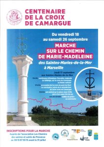 « Centenaire de la croix de Camargue  et marche sur le chemin de Marie – Madeleine