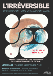 « Exposition « L&rsquo;irréversible » de Mauro Di Giorgio