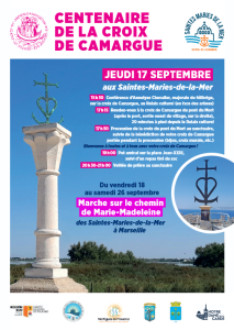 « Centenaire de la croix de Camargue  et marche sur le chemin de Marie – Madeleine