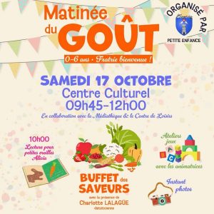 « Du Goût et des Couleurs » à la Médiathèque de Mouriès