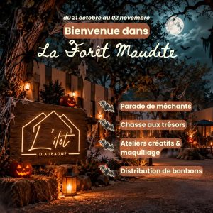 « bienvenue dans la foret maudite »  à l’Ilot d’Aubagne